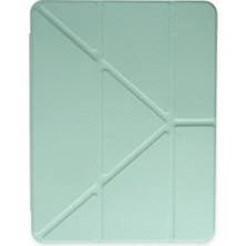 isiltikidsmoda Newface iPad 2022 10.9 (10.nesil) Kılıf Kalemlikli Mars Tablet Kılıfı - Açık Yeşil