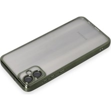 isiltikidsmoda Newface Samsung Galaxy A05 Kılıf Razer Lensli Silikon - Yeşil