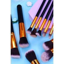 Izla Makyaj Fırça Seti 10'lu Siyah