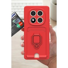 isiltikidsmoda Newface Xiaomi Redmi Note 14 Pro Plus Kılıf Zuma Kartvizitli Yüzüklü Silikon - Lacivert