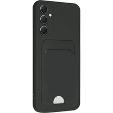 isiltikidsmoda Newface Samsung Galaxy A16 5g Kılıf Kelvin Kartvizitli Silikon - Siyah