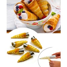 Feyza Design Huni Şekilli 6'lı Hamur ve Tatlı Kalıbı Seti