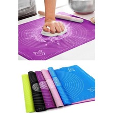 Feyza Design Esnek Silikon Hamur Açma Matı, 60X45 Cm, Pratik ve Sağlıklı Mutfak Aksesuarı