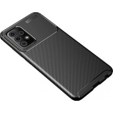 isiltikidsmoda Newface Samsung Galaxy A72 Kılıf Auto Focus Karbon Kapak - Siyah