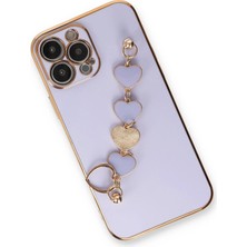 isiltikidsmoda Newface iPhone 14 Pro Max Kılıf Esila Silikon - Lila