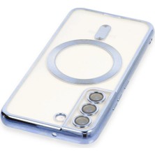 isiltikidsmoda Newface Samsung Galaxy S22 Kılıf Kross Magneticsafe Kapak - Sierra Blue