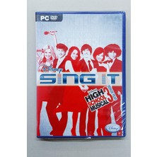 Disney Highschool Musical Sing It PC DVD Orijinal Müzik Oyunu İngilizce Dili Tek Oyuncu Desteği