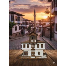 Işıklı Minyatür Kastamonu Evi Dekoratif Obje