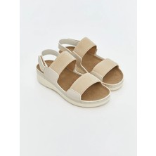 Lc Waikiki Yeni Sezon Deri Görünümlü Kadın Sandalet