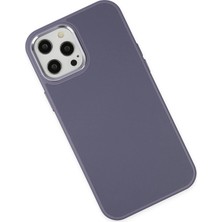 isiltikidsmoda Newface iPhone 12 Pro Max Kılıf Asya Deri Silikon - Mor