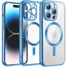 isiltikidsmoda Newface iPhone 12 Pro Kılıf Kross Magneticsafe Kapak - Sierra Blue