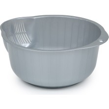 Feyza Design Pirinç Süzgeç Küçük 2 Litre, Dayanıklı ve Pratik Mutfak Aksesuarı