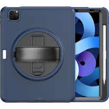 isiltikidsmoda Newface iPad Pro 11 (2018) Kılıf Hand Strap Tablet Kılıfı - Lacivert