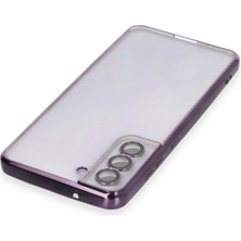isiltikidsmoda Newface Samsung Galaxy S21 Fe Kılıf Razer Lensli Silikon - Mor