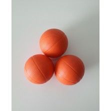 Nk Spor 3'lü Set Turuncu Yumuşak Stres Topu - El ve Parmak Egzersiz Topu - Rehabilitasyon Topu - Fizik Tedavi -Spor - Kondisyon- Güçlendirme Topu