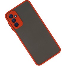 isiltikidsmoda Newface Samsung Galaxy M13 Kılıf Montreal Silikon Kapak - Kırmızı