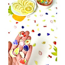 Fluparty Tutti Frutti - Meyve Temalı Mini Masa Konfetisi