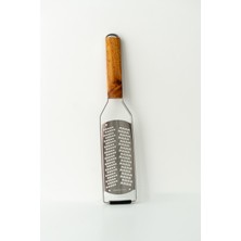 Feyza Design Akasya Saplı Paslanmaz Çelik Rende, Pratik ve Dayanıklı Mutfak Aleti