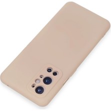 isiltikidsmoda Newface One Plus 9 Pro Kılıf Nano Içi Kadife Silikon - Pudra