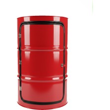 Greenmall Metal Varil Dolap Kırmızı