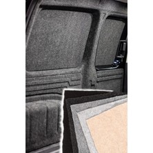 Sayın Tekstil Oto Panelvan Döşeme Kabin-Pandizot Kaplama Için Esnek Yumoş Halı - Antrasit (Kırçıllı) - 200 cm