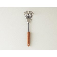 Feyza Design 26 cm Ahşap Patates Ezici, Pratik ve Şık Mutfak Gereci