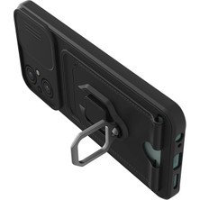 isiltikidsmoda Newface Xiaomi Poco M5 Kılıf Zuma Kartvizitli Yüzüklü Silikon - Siyah