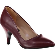 Fox Shoes Bordo Kadın Topuklu Ayakkabı A922151109