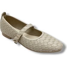 C-Shoes SG400-26 Örme Cilt Baretli Anatomik Kadın Babet
