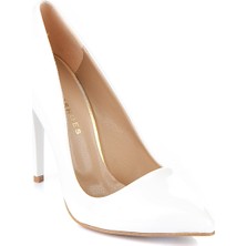 Fox Shoes Beyaz/beyaz Kadın Topuklu Ayakkabı 8922151909