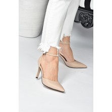 Fox Shoes Ten Topuklu Kadın Ayakkabı K404010709