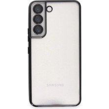 isiltikidsmoda Newface Samsung Galaxy S22 Kılıf Razer Lensli Silikon - Siyah