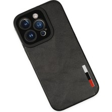 isiltikidsmoda Newface iPhone 14 Pro Kılıf Loop Deri Silikon - Siyah