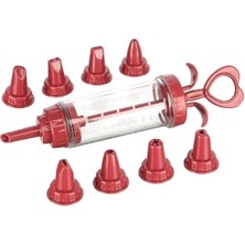 Feyza Design Pratik 8'li Kremşanti ve Kek Süsleme Şırıngası Seti