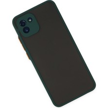 isiltikidsmoda Newface Samsung Galaxy A03 Kılıf Montreal Silikon Kapak - Yeşil