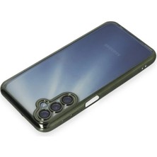 isiltikidsmoda Newface Samsung Galaxy A15 4g Kılıf Razer Lensli Silikon - Yeşil