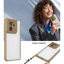 isiltikidsmoda Newface Xiaomi Mi 13T Pro Kılıf Penta Silikon Kılıf - Çöl Titanyum