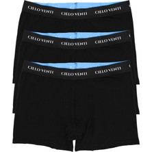 Cielo Venti Must Have | 3'lü Organik Pamuk Erkek Boxer | Kraft Kutu