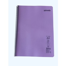 Feyza Design Büyük Boy A4 Spiralli Çizgili Defter, Ders ve Notlar Için Mükemmel