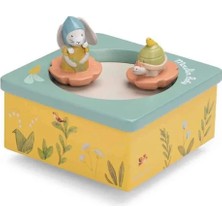 Moulin Roty Müzikli Kutusu - Tavşan ve Kaplumbağa