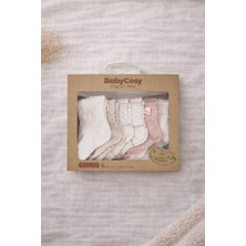 BABYCOSY Baby Cosy 6’lı Bebek Çorabı Seti – Terletmeyen Günlük Kullanım