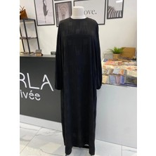 Nurcan Çetin Kendinden Desenli Elbise