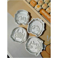 Feyza Design Bungou Stray Dogs Anime Temalı Kurabiye Kalıbı ve Kil Şekillendirici