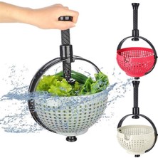 Feyza Design Pratik Sebze Salata Kurutucu Süzgeç, Temizlik ve Hazırlık Kolaylığı