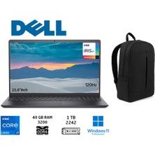 Dell Vostro 3530 I7-1355U 40GB 1tb SSD 15.6"120hz Laptop WINDOWS11 Pro+Duddi Çanta N1601PVNB3530U