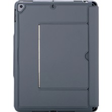 isiltikidsmoda Newface T5506D iPad 10.2 (9.nesil) Kılıf Palermo Ledli Klavyeli Standlı Tablet Kılıfı - Siyah