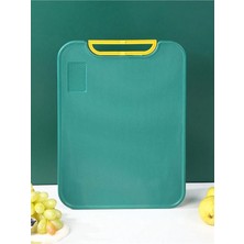 Feyza Design Antibakteriyel Kaymaz Mutfak Kesme Tahtası, Sağlıklı ve Güvenli Kesim