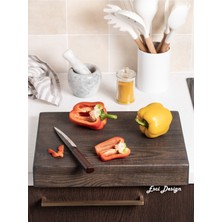 Feyza Design Ahşap Kesme Tahtası, Trend ve Sunum Için Şık Tasarım