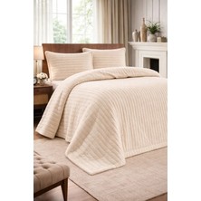 Modern Line Premium 3 Parça Battaniye Seti Özel Çantalı 220X240 cm Yastık Kılıfı 50X70 cm 2 Adet