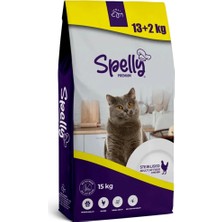 Spelly Kısırlaştırılmış Yetişkin Kedi Maması Tavuklu 15KG